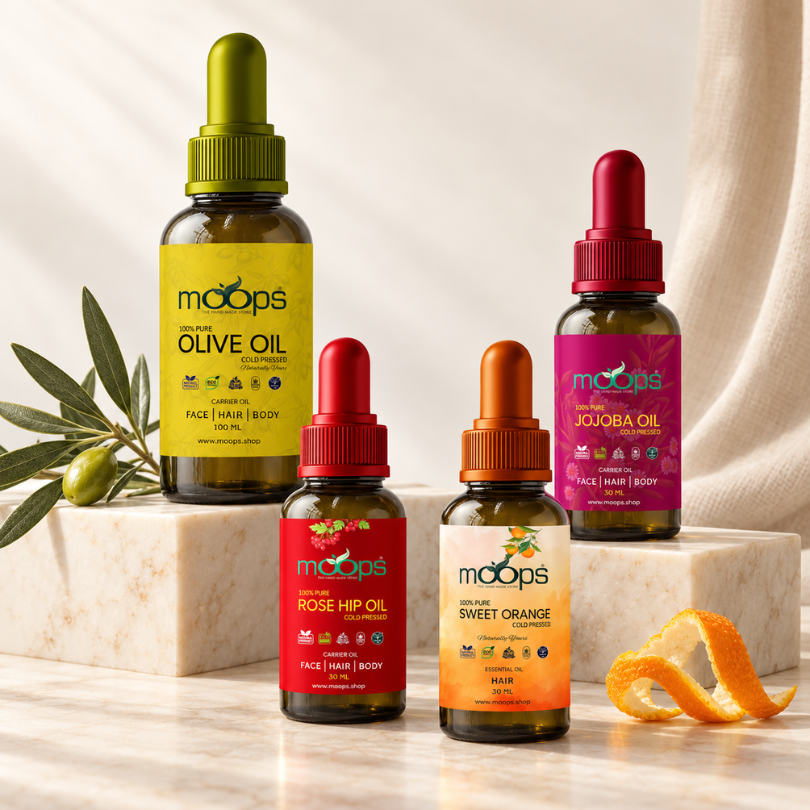 SKIN AND HAIR CARE OILS