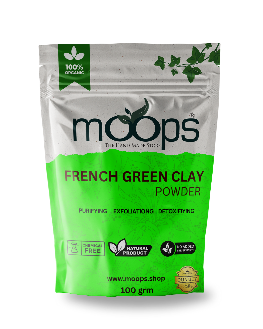 Moops French Green Clay