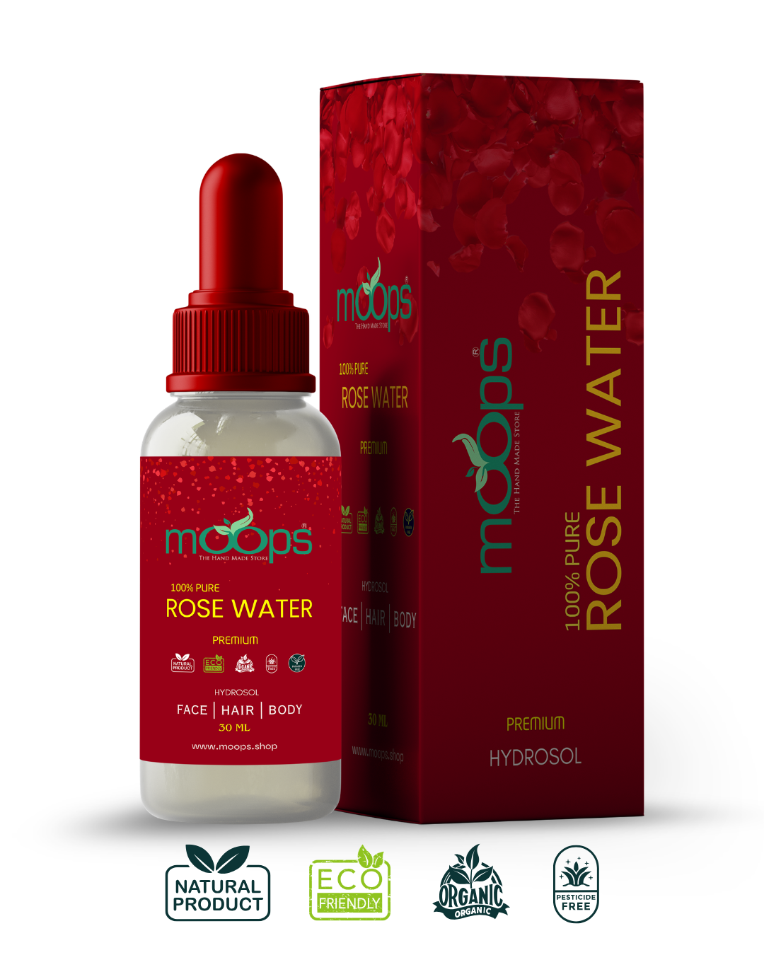 Moops Premium Rose Water 