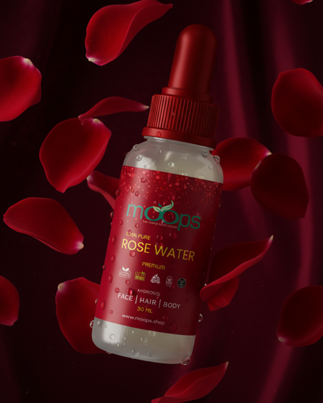 Moops Premium Rose Water 