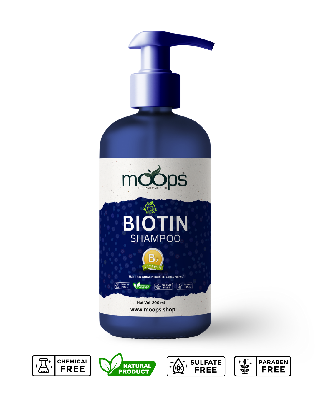 Moops Biotin Shampoo