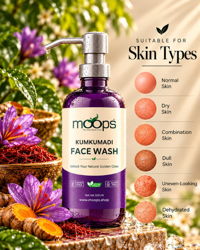 MOOPS Kumkumadi Face Wash