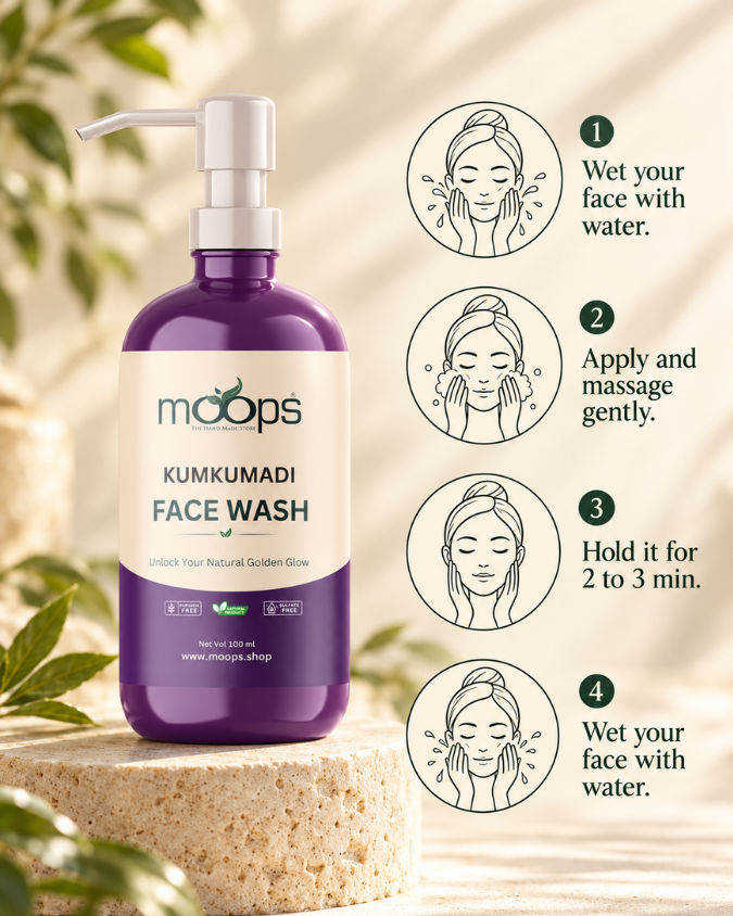 MOOPS Kumkumadi Face Wash