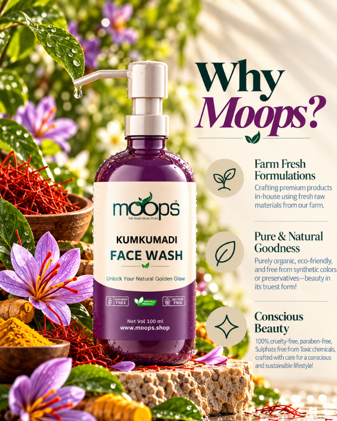 MOOPS Kumkumadi Face Wash