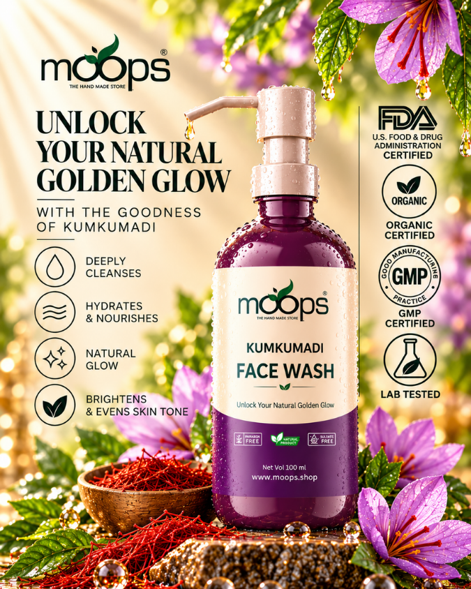 MOOPS Kumkumadi Face Wash