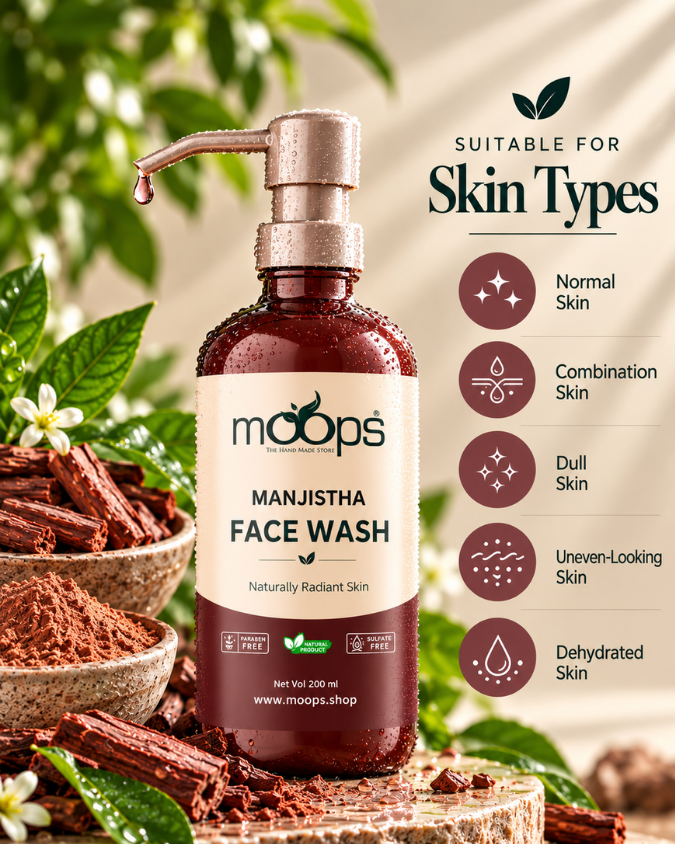MOOPS Manjistha Face Wash 200 ml