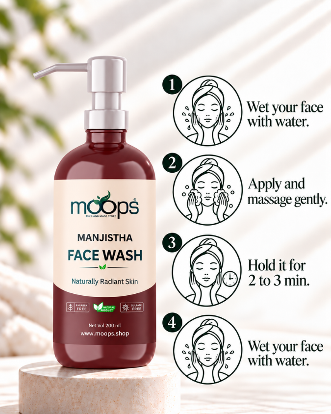 MOOPS Manjistha Face Wash 200 ml