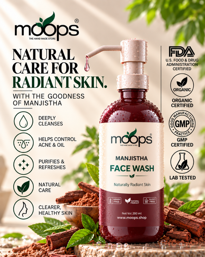 MOOPS Manjistha Face Wash 200 ml