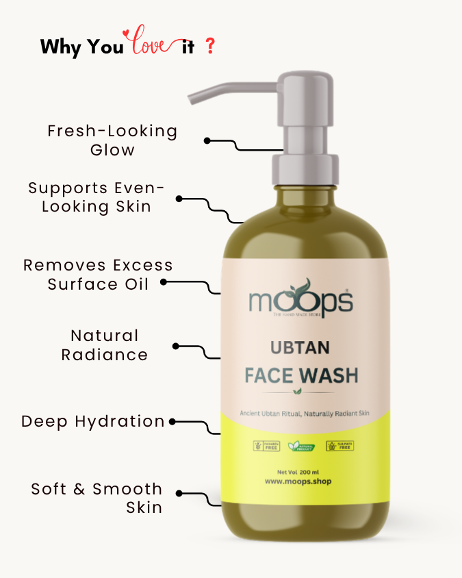 MOOPS Ubtan Face Wash 200 ml 