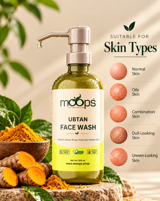 MOOPS Ubtan Face Wash 200 ml 