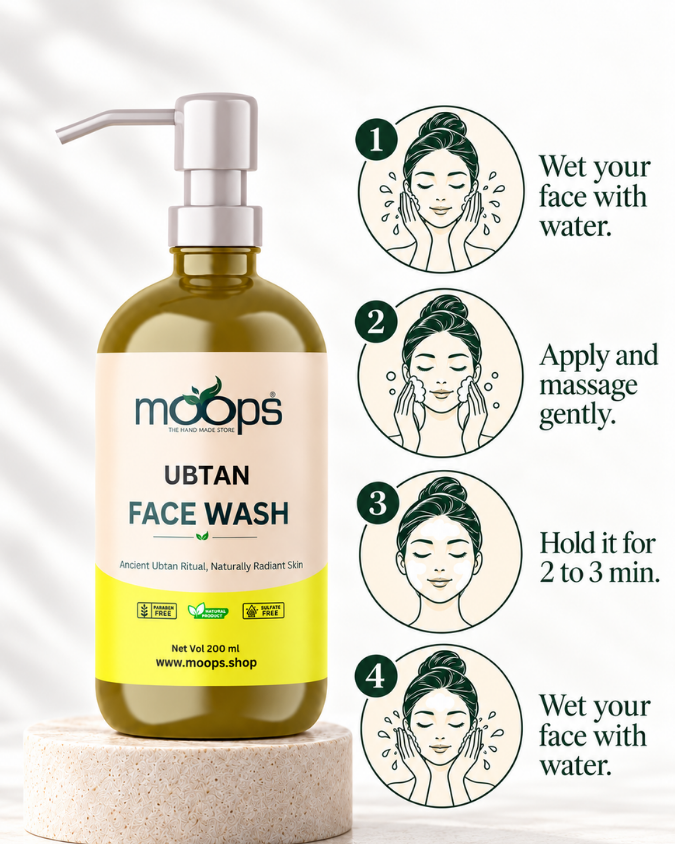 MOOPS Ubtan Face Wash 200 ml 