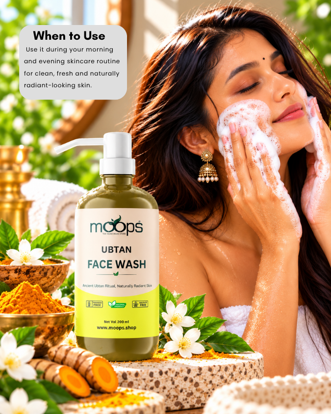 MOOPS Ubtan Face Wash 200 ml 