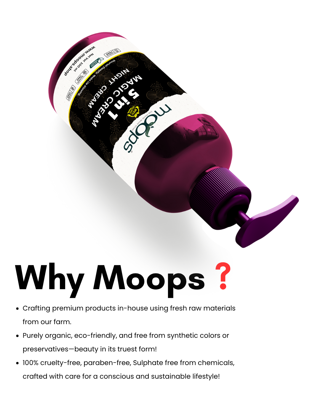 Moops 5-in-1 Magic Night Cream