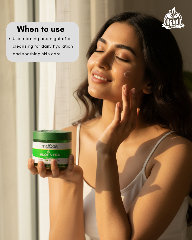 Moops Aloe Vera Face Gel