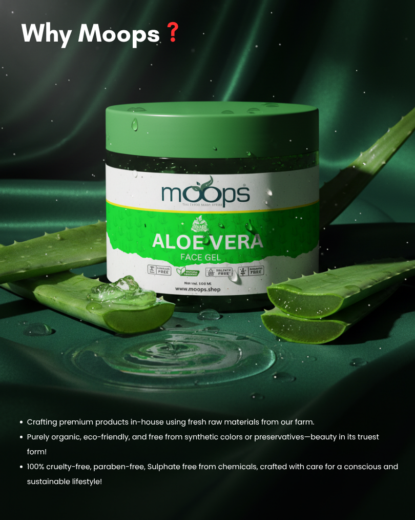 Moops Aloe Vera Face Gel