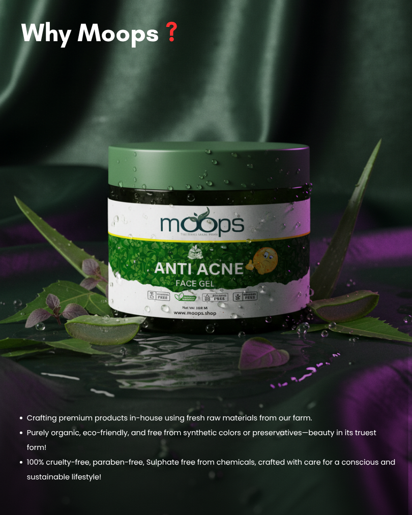 Moops Anti Acne Face Gel