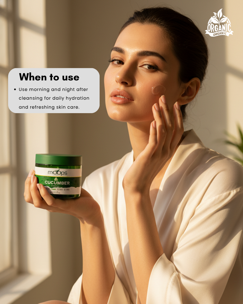 Moops Cucumber Face Gel