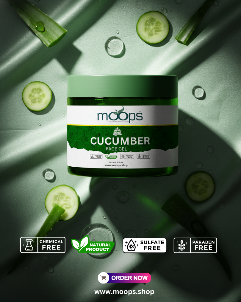 Moops Cucumber Face Gel