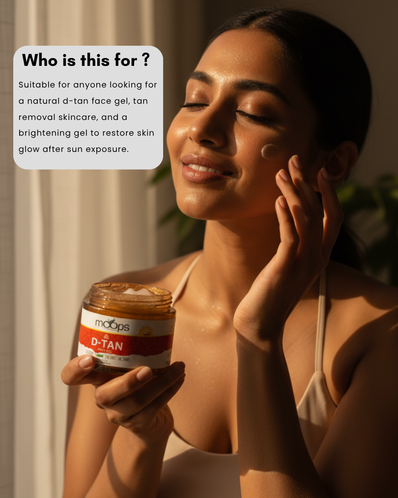 Moops De-Tan Face Gel