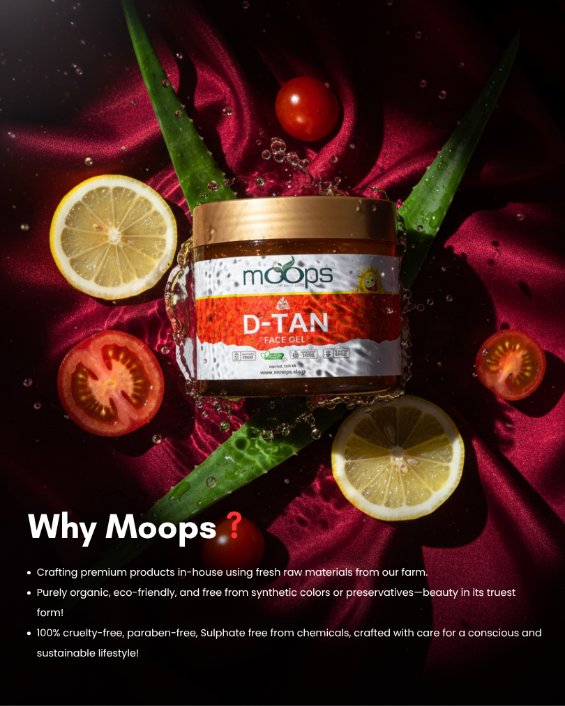 Moops De-Tan Face Gel