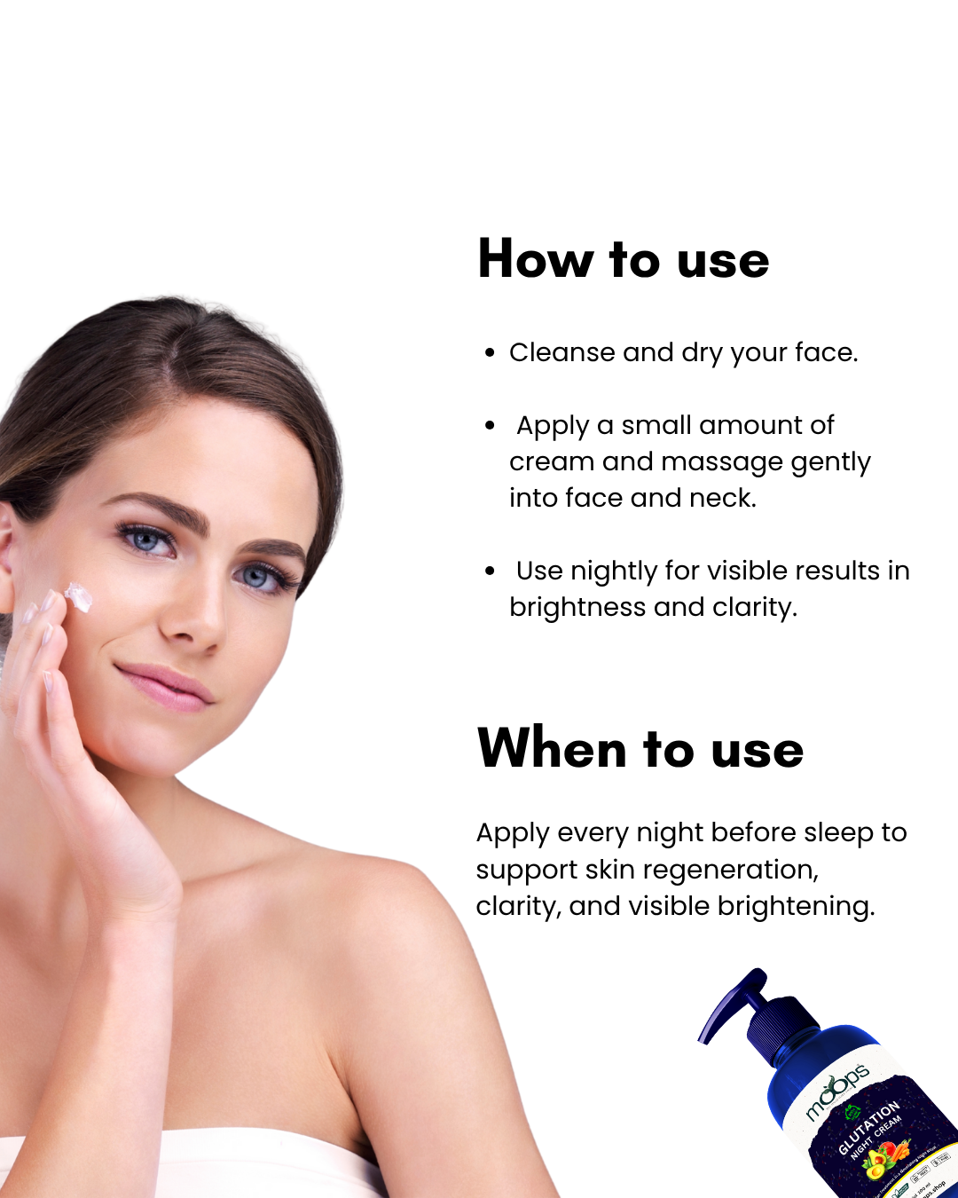 Moops  Glutation Night Cream