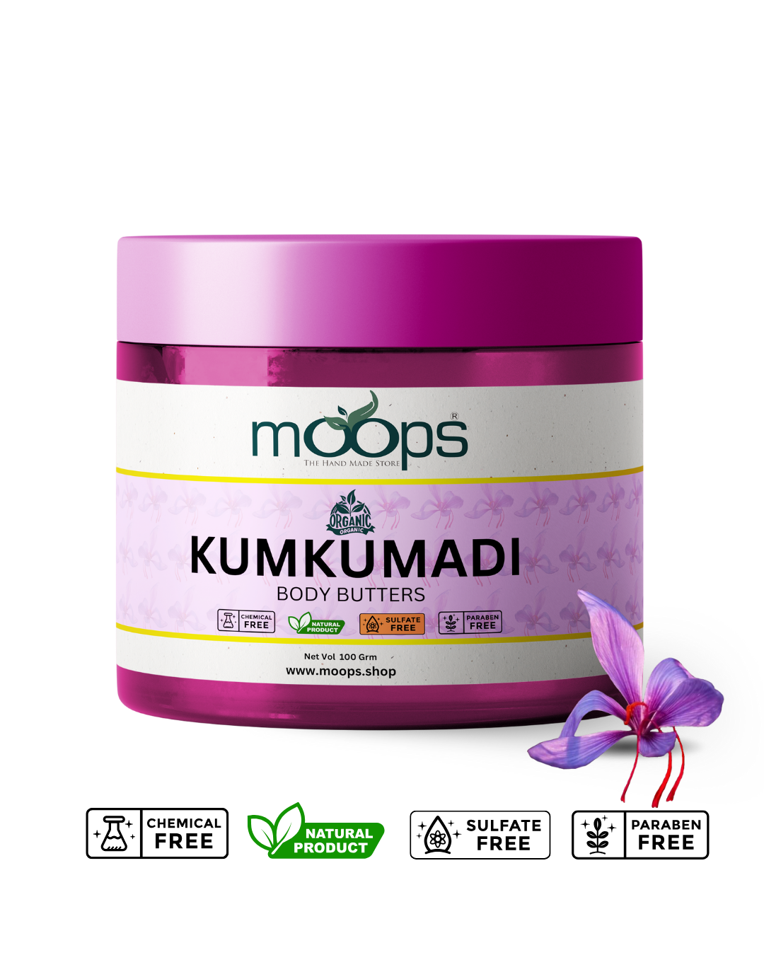 Moops Kumkumadi Body Butter