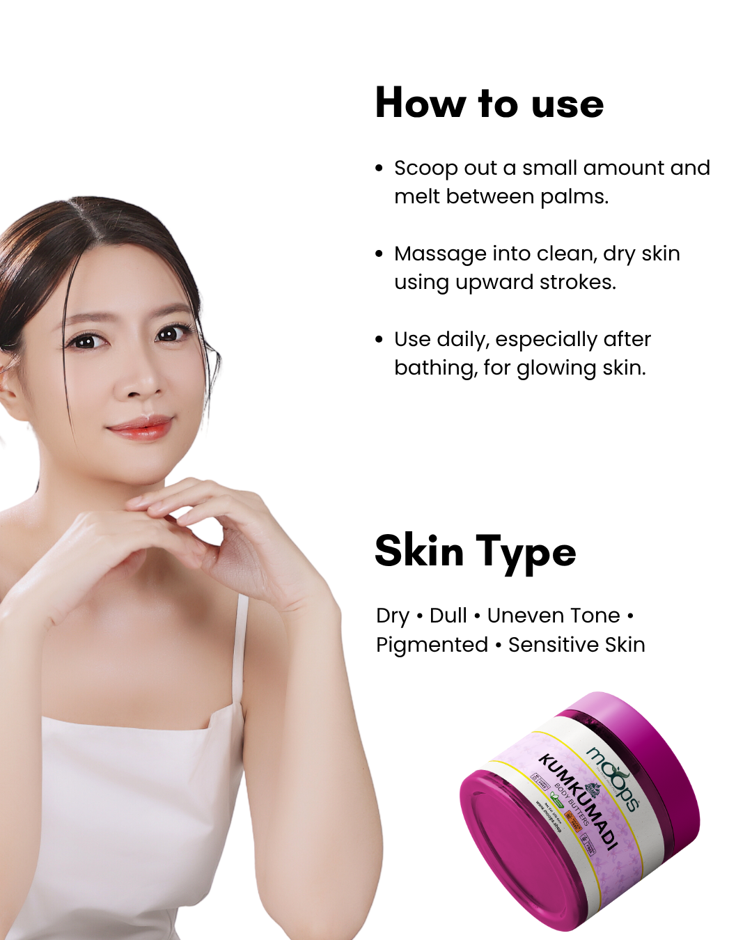 Moops Kumkumadi Body Butter