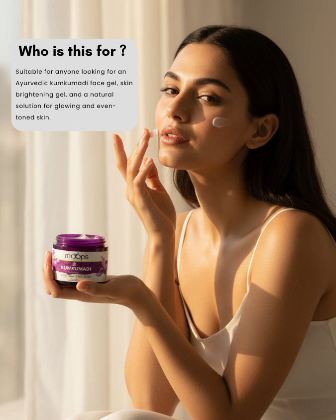 Moops Kumkumadi Face Gel