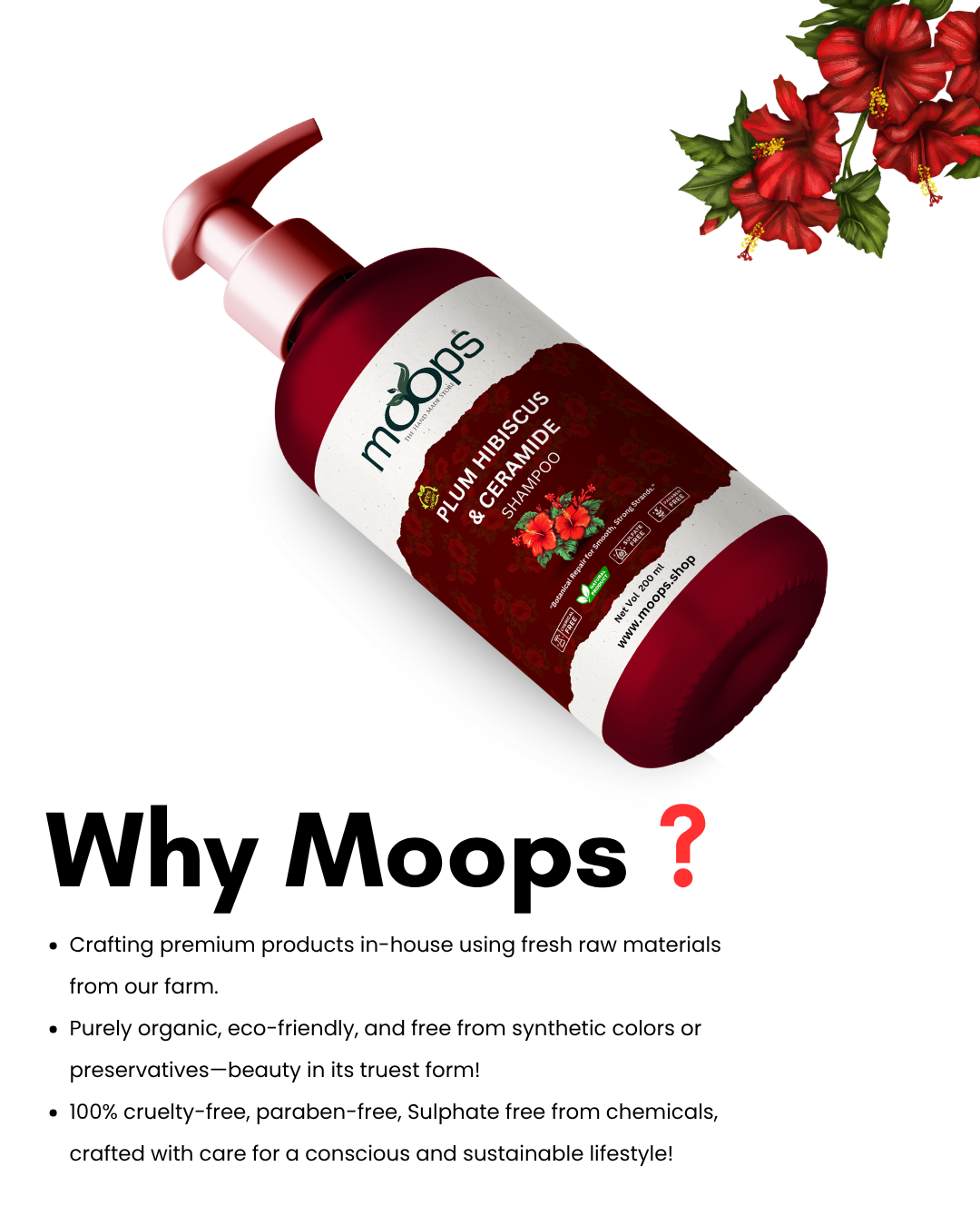 Moops Plum Hibiscus Shampoo Benefits