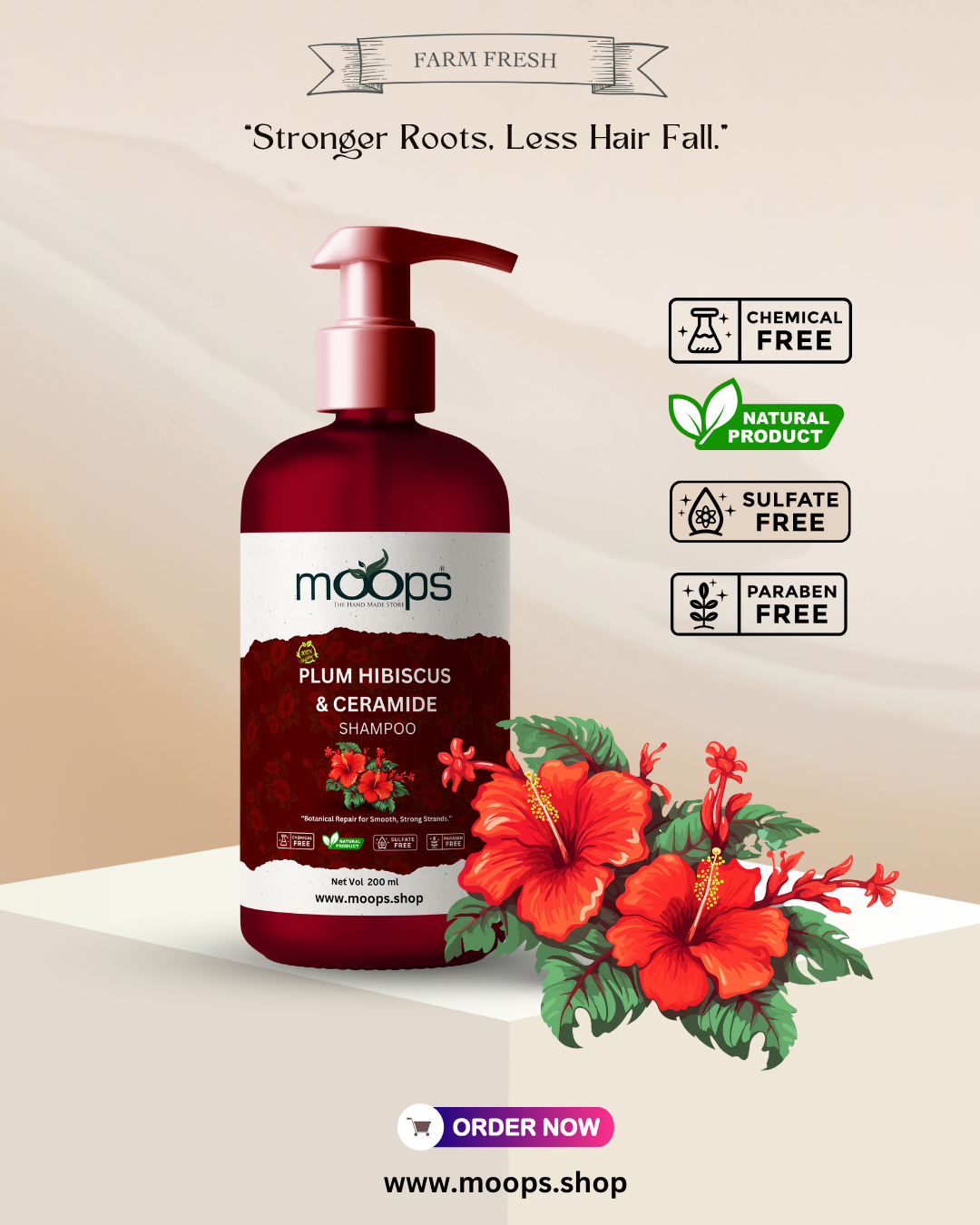 Moops Plum Hibiscus Shampoo Benefits