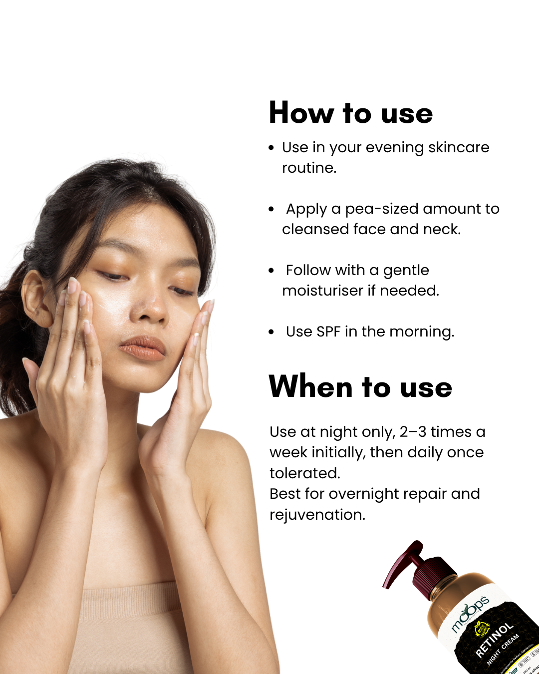 Moops Retinol Night Cream
