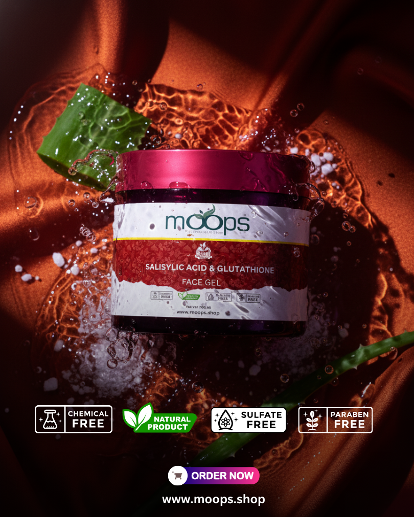 Moops Salicylic & Glutathione Face Gel