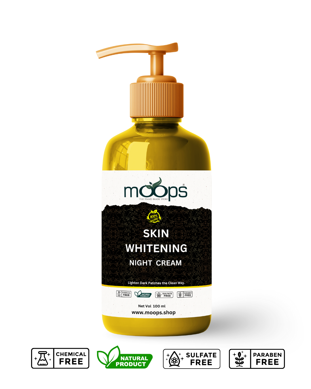 Moops Skin Whitening Night Cream