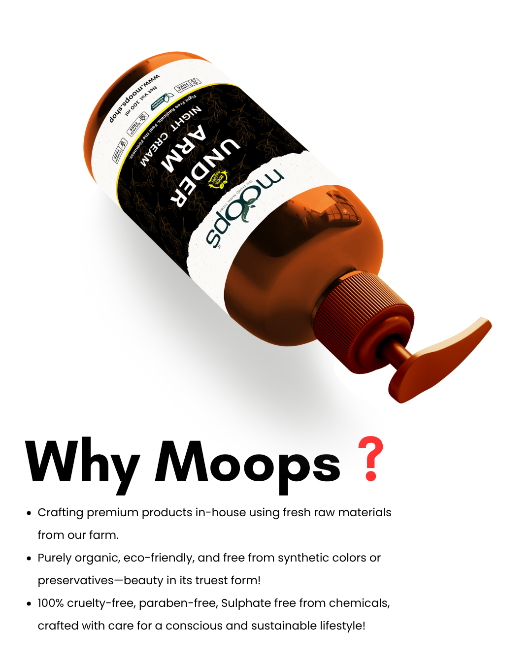 Moops Under Arm Night Cream