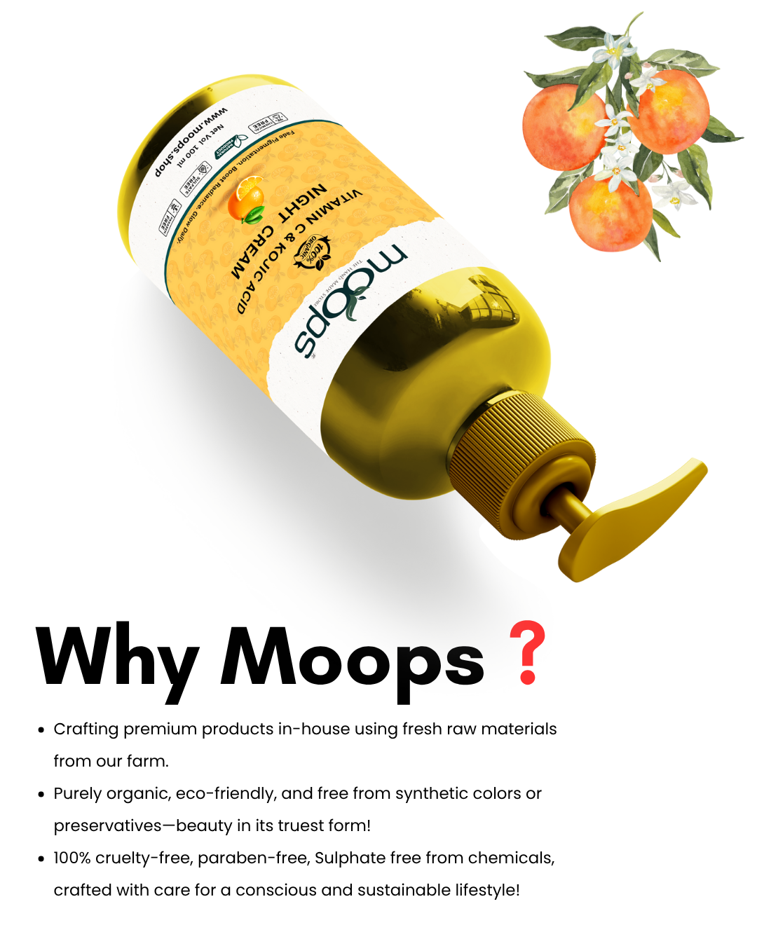 Moops Vitamin C & Kojic Acid Night Cream