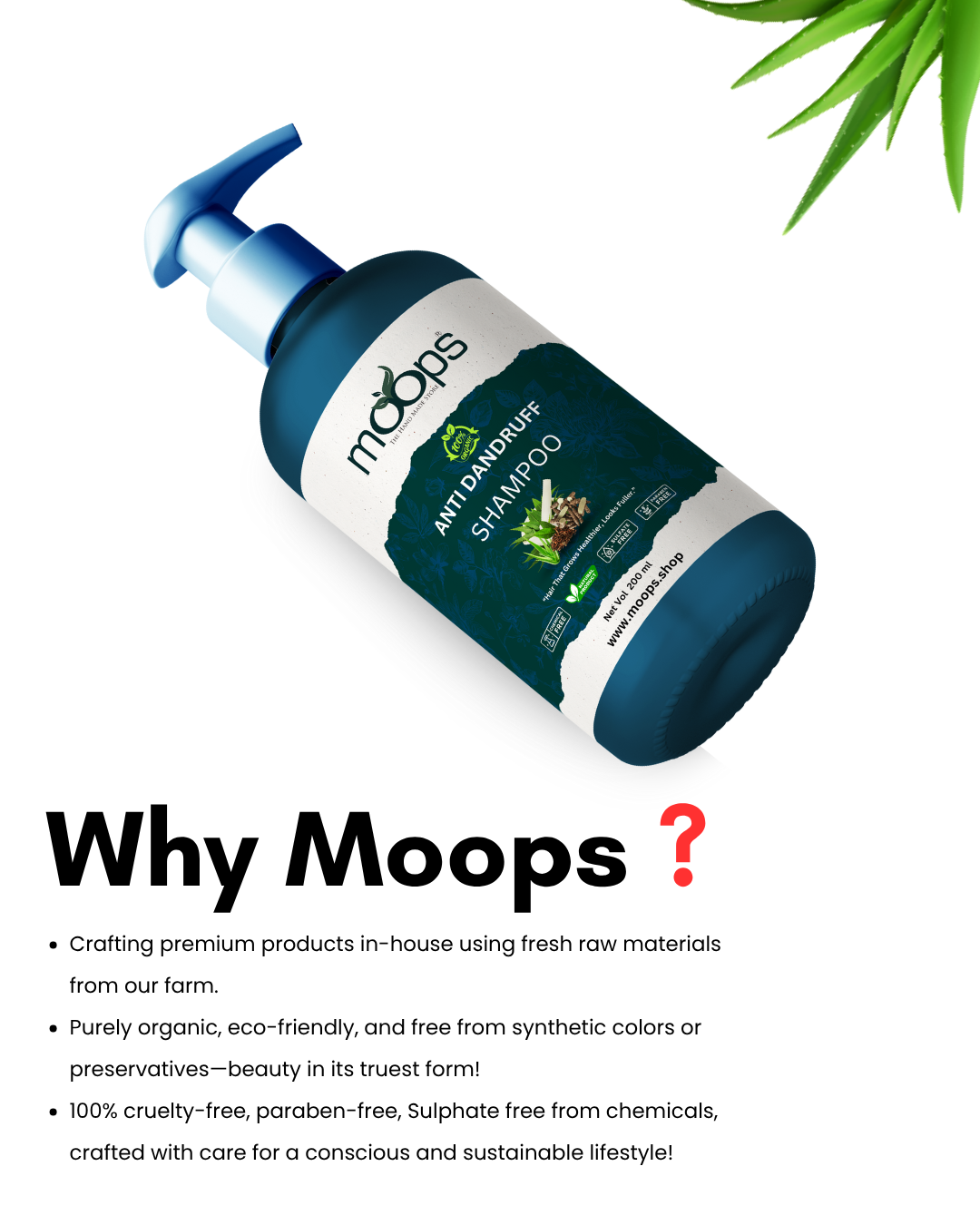Moops Anti-Dandruff Shampoo