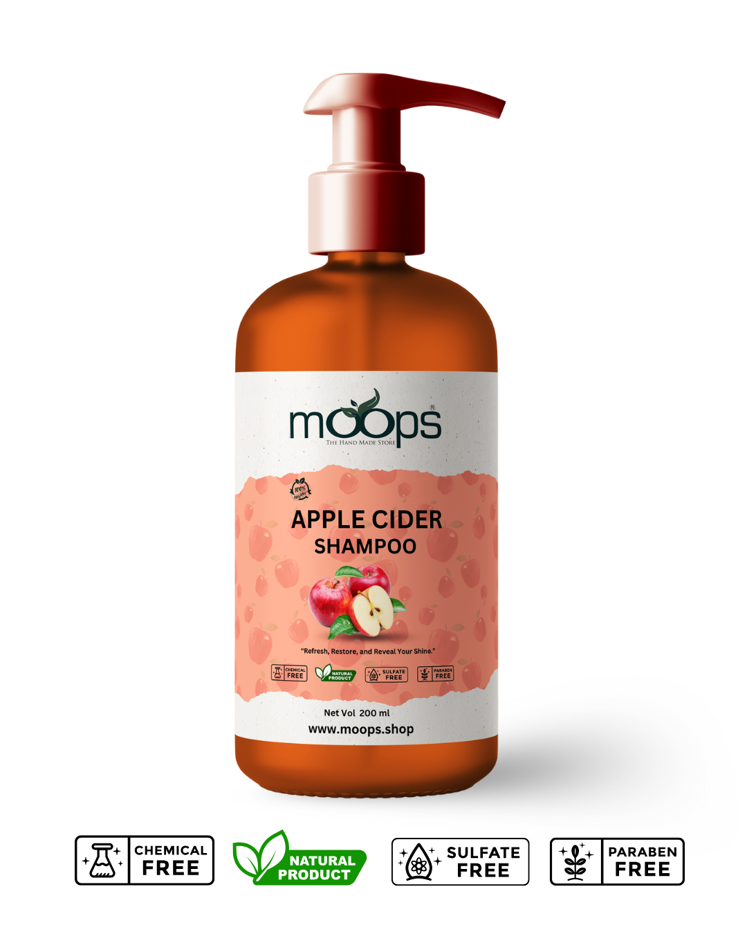 Moops Apple Cider Shampoo