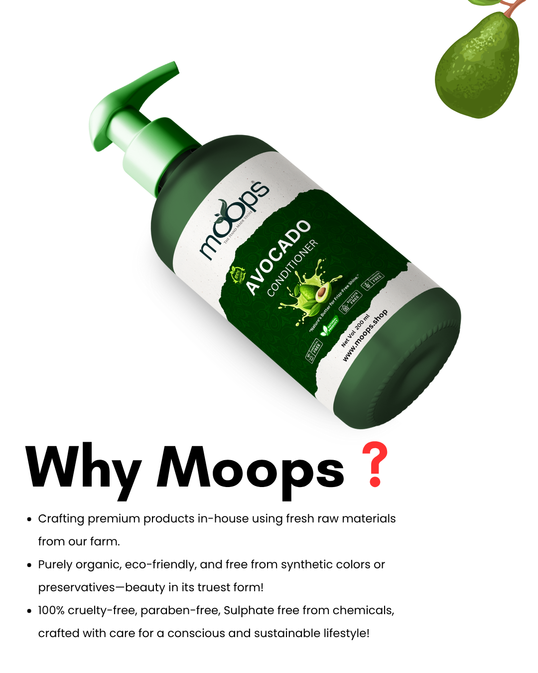 Moops Avocado Conditioner