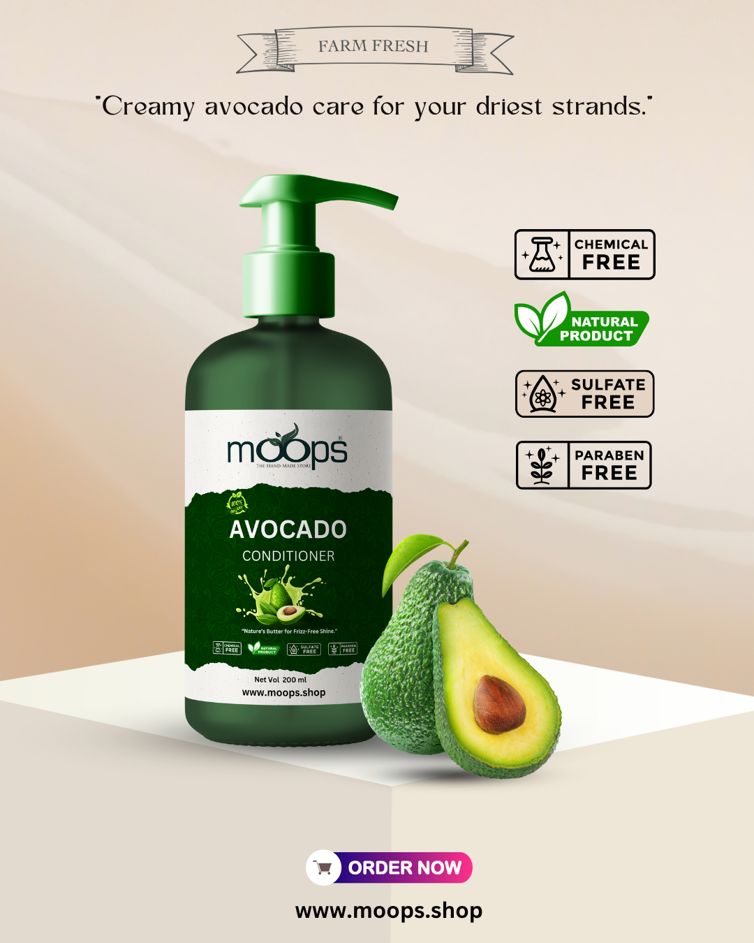 Moops Avocado Conditioner