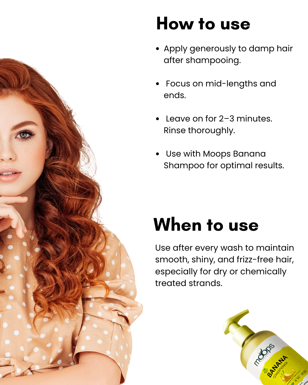 Moops Banana Conditioner