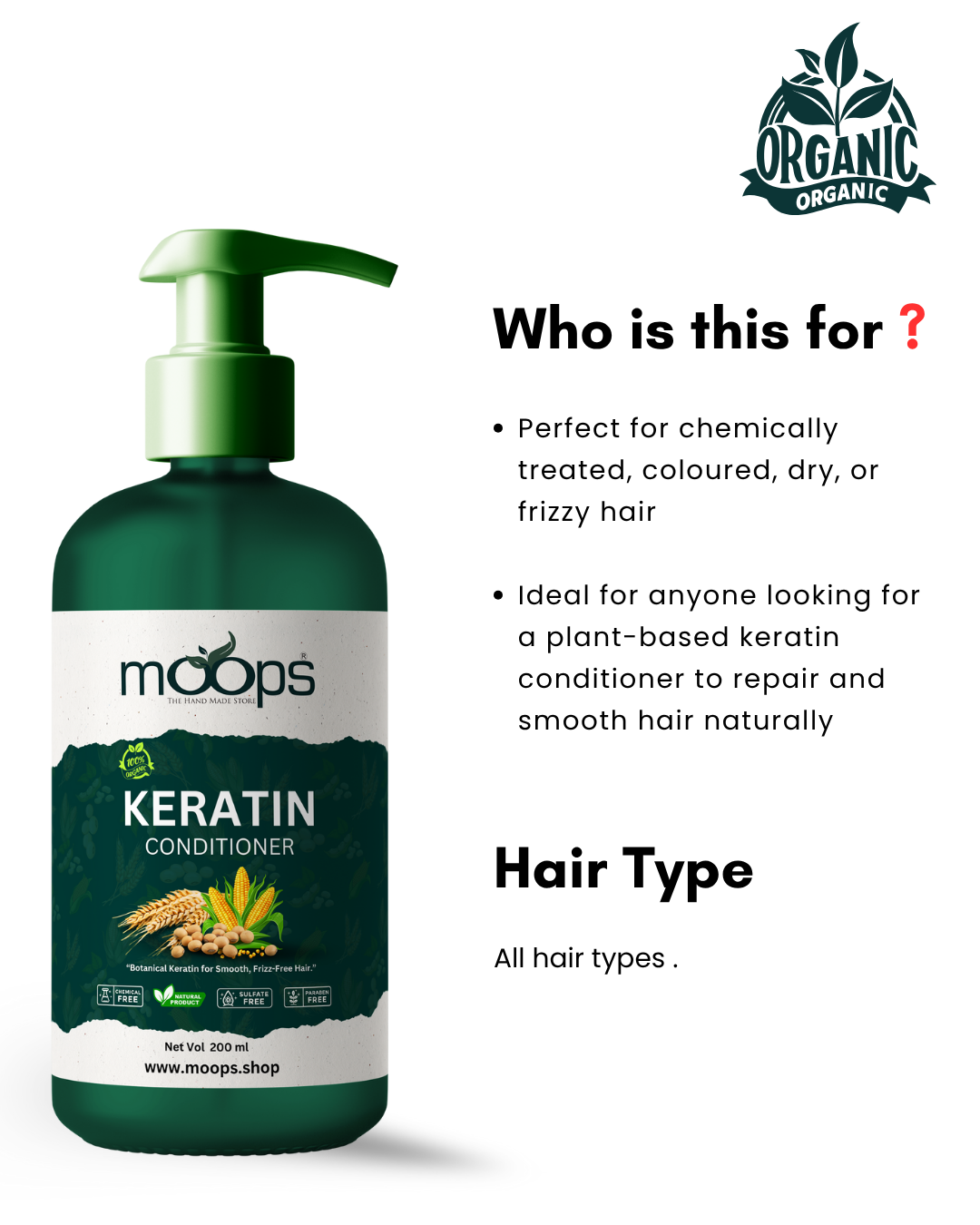 Moops Keratin Conditioner