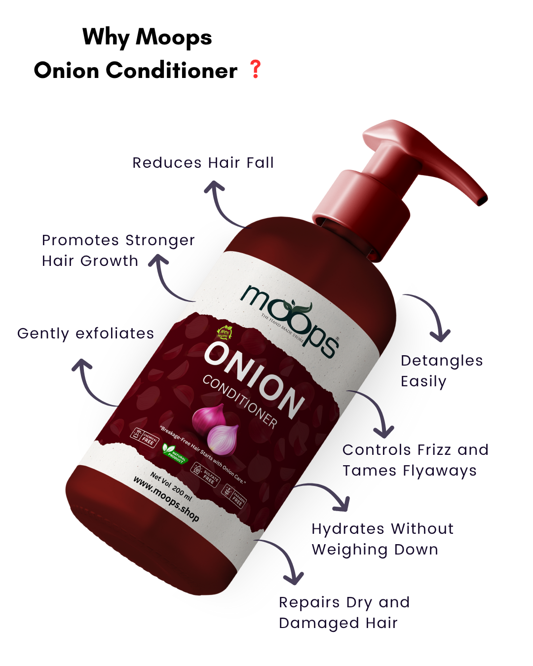 Moops Onion Conditioner