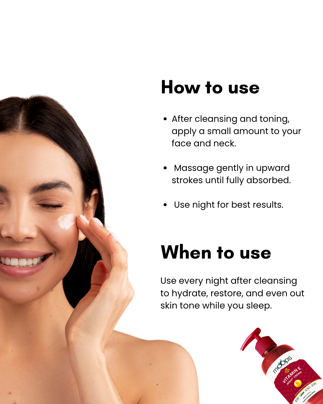 Moops Vitamin E Night Cream