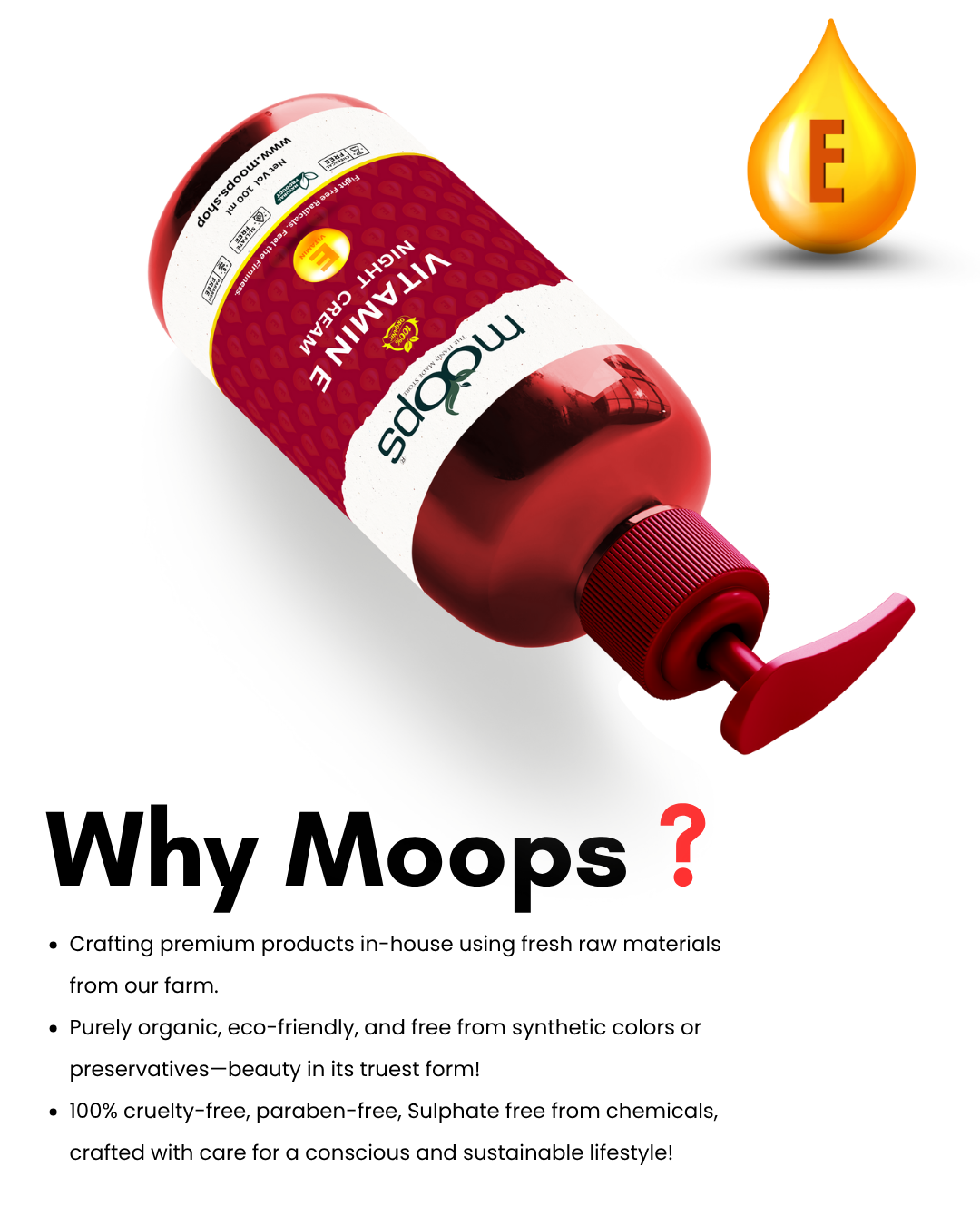 Moops Vitamin E Night Cream