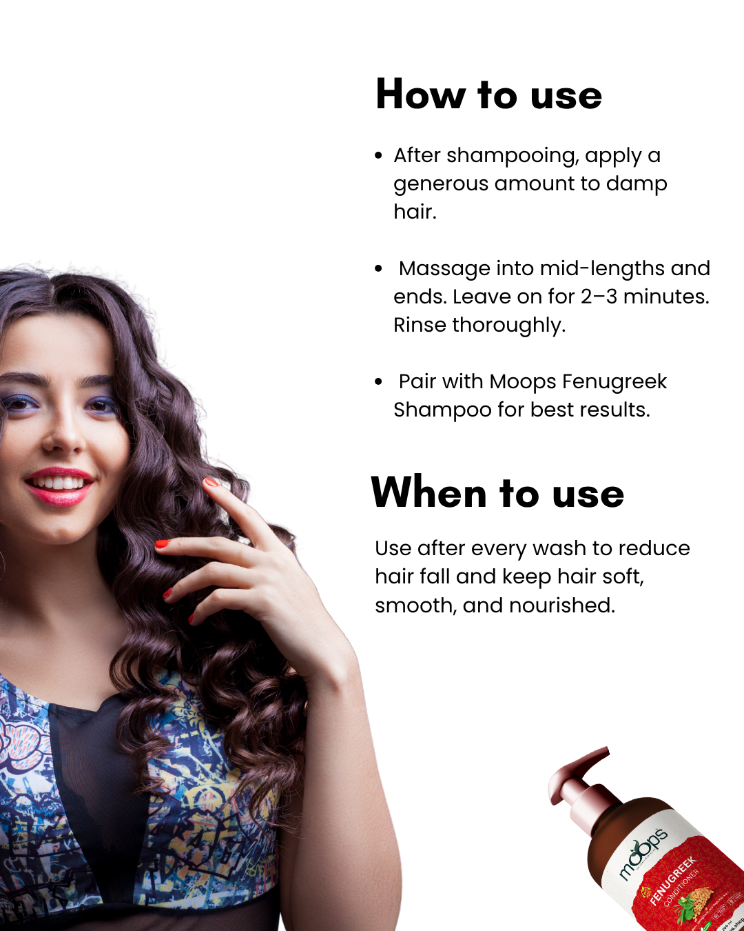 Moops Fenugreek Conditioner