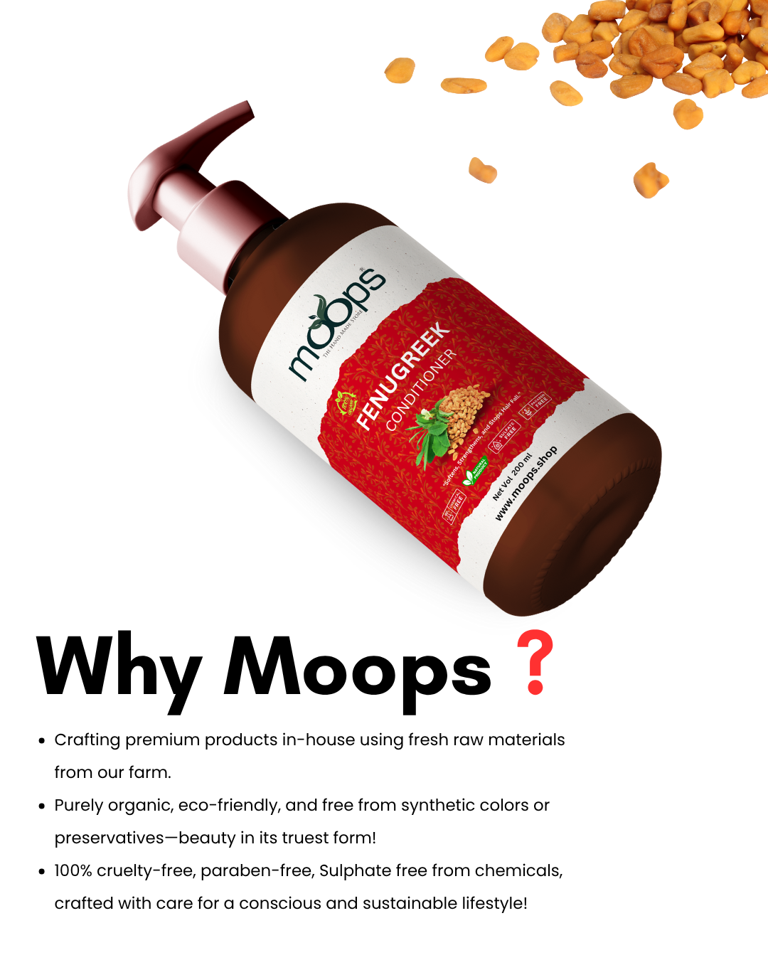 Moops Fenugreek Conditioner