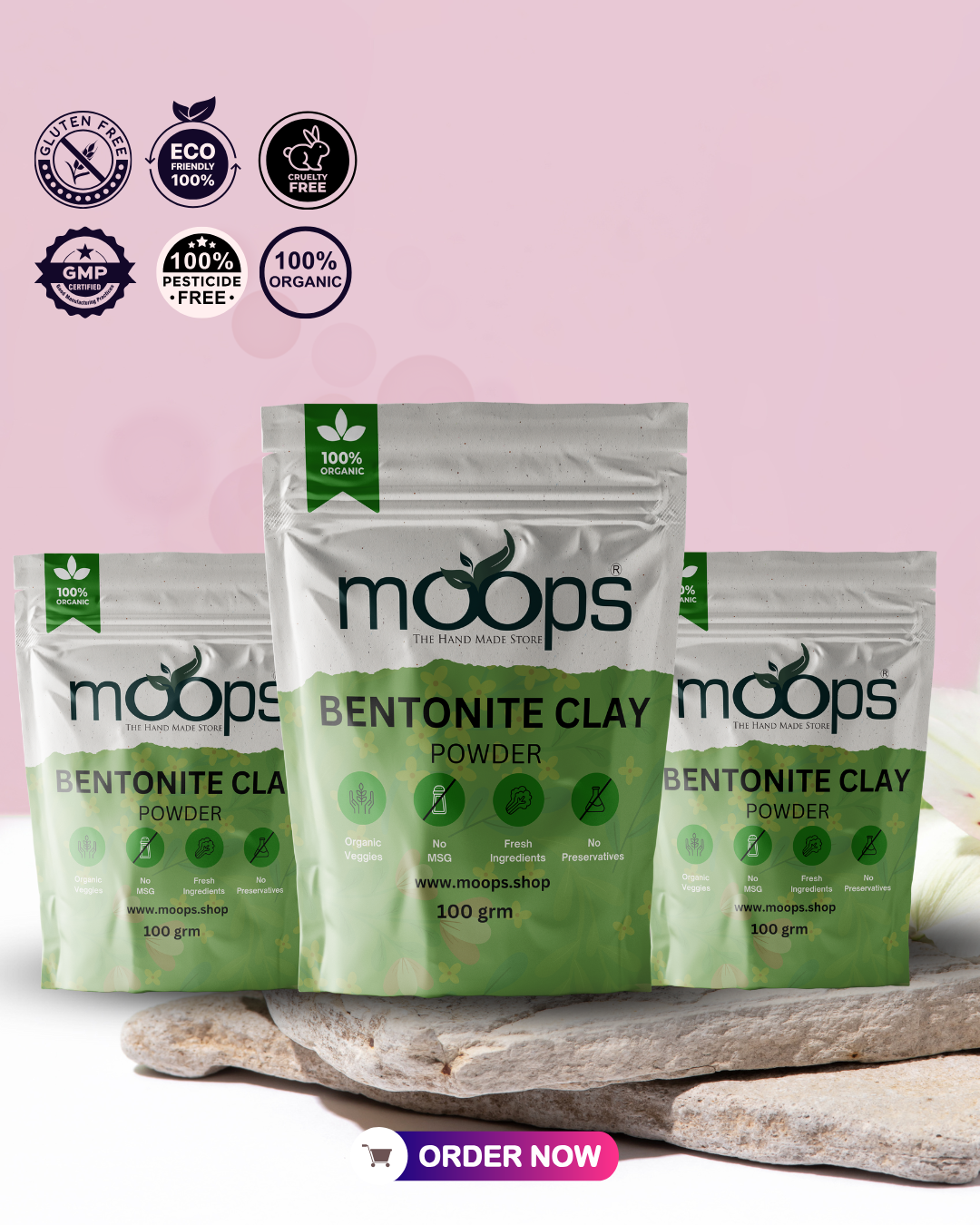 Moops Bentonite Clay