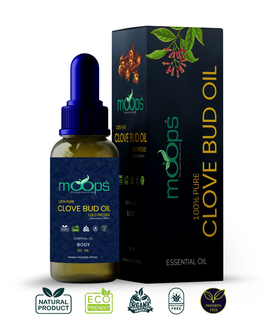 Moops Clove Bud Essential Oil