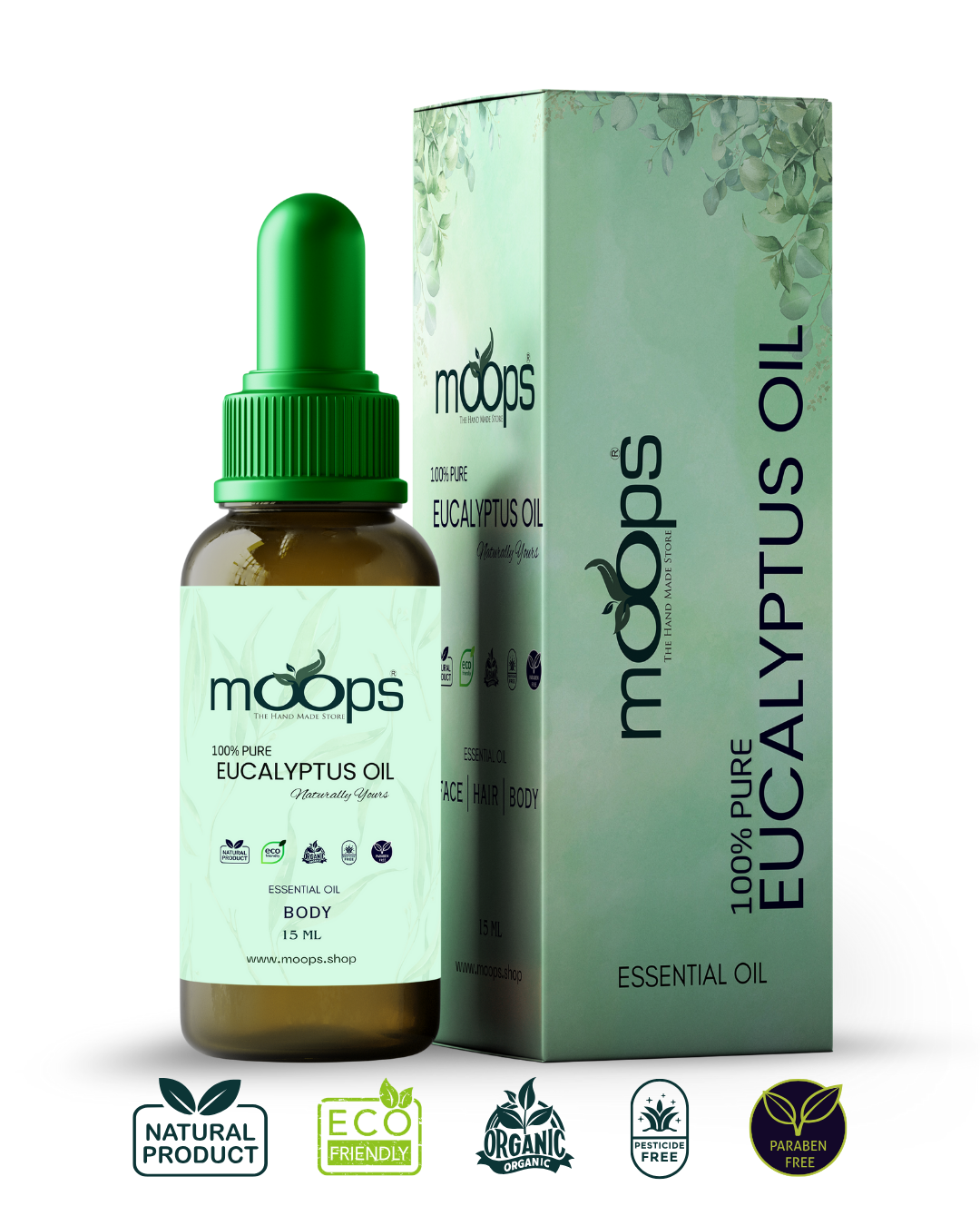 Moops Eucalyptus Essential Oil