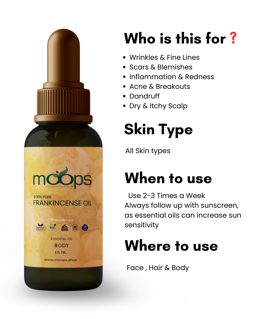 Moops Fennel Essential Oil